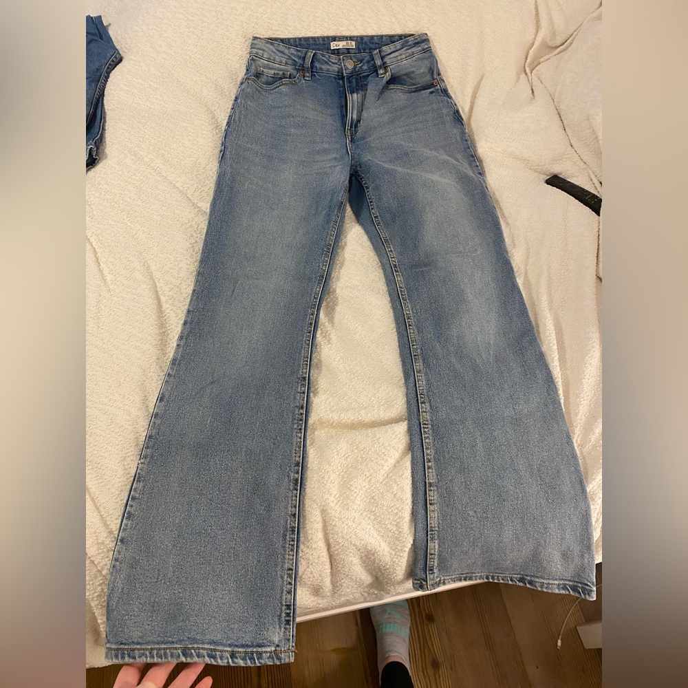 Dex Light Blue Flare Jeans